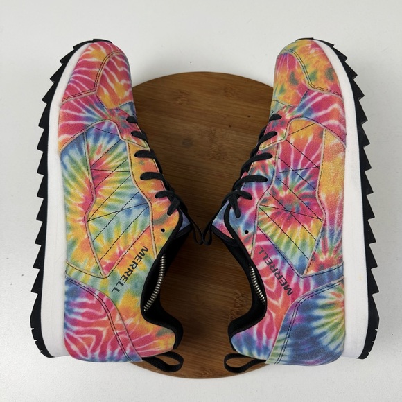 Merrell Suede Rainbow Tie-Dye Alpine Sneakers - Picture 6 of 10